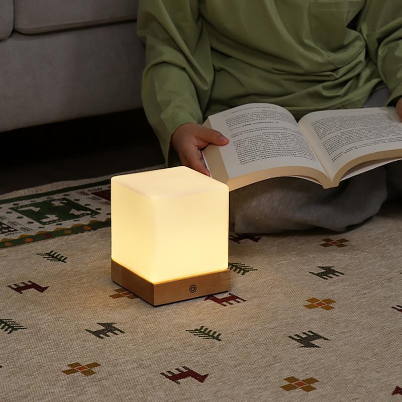 Maliben | Glowcube Wireless Led Table Lamp – Modern And Energy Efficient