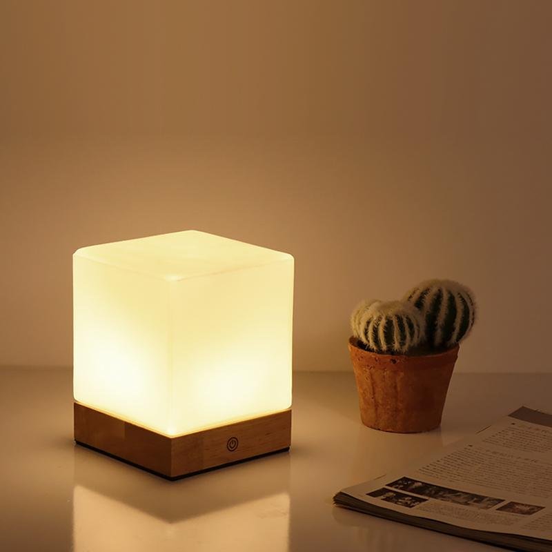 Maliben | Glowcube Wireless Led Table Lamp – Modern And Energy Efficient