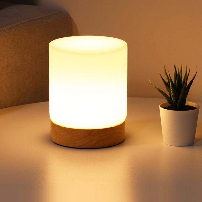 Maliben | Lumiglow Refined Glass Table Lamp With Touch-Led