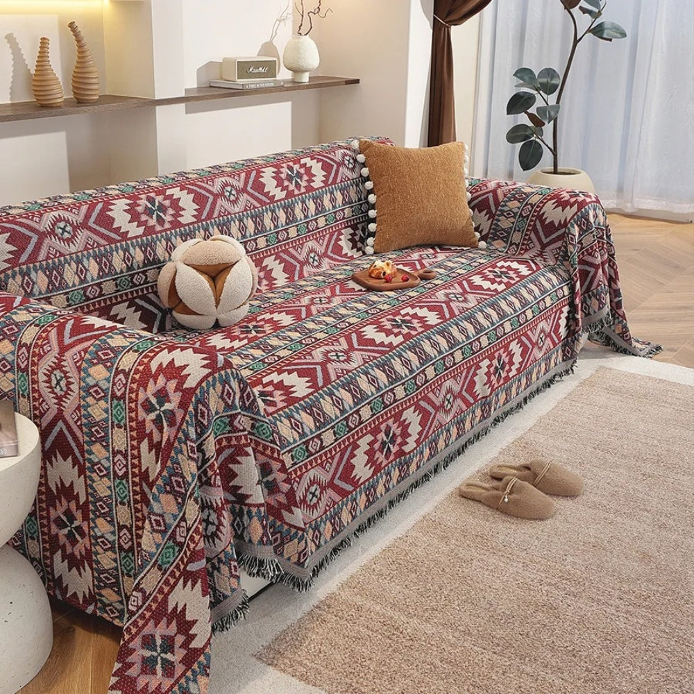Maliben | Zarela Boho Chenille Sofa Cover