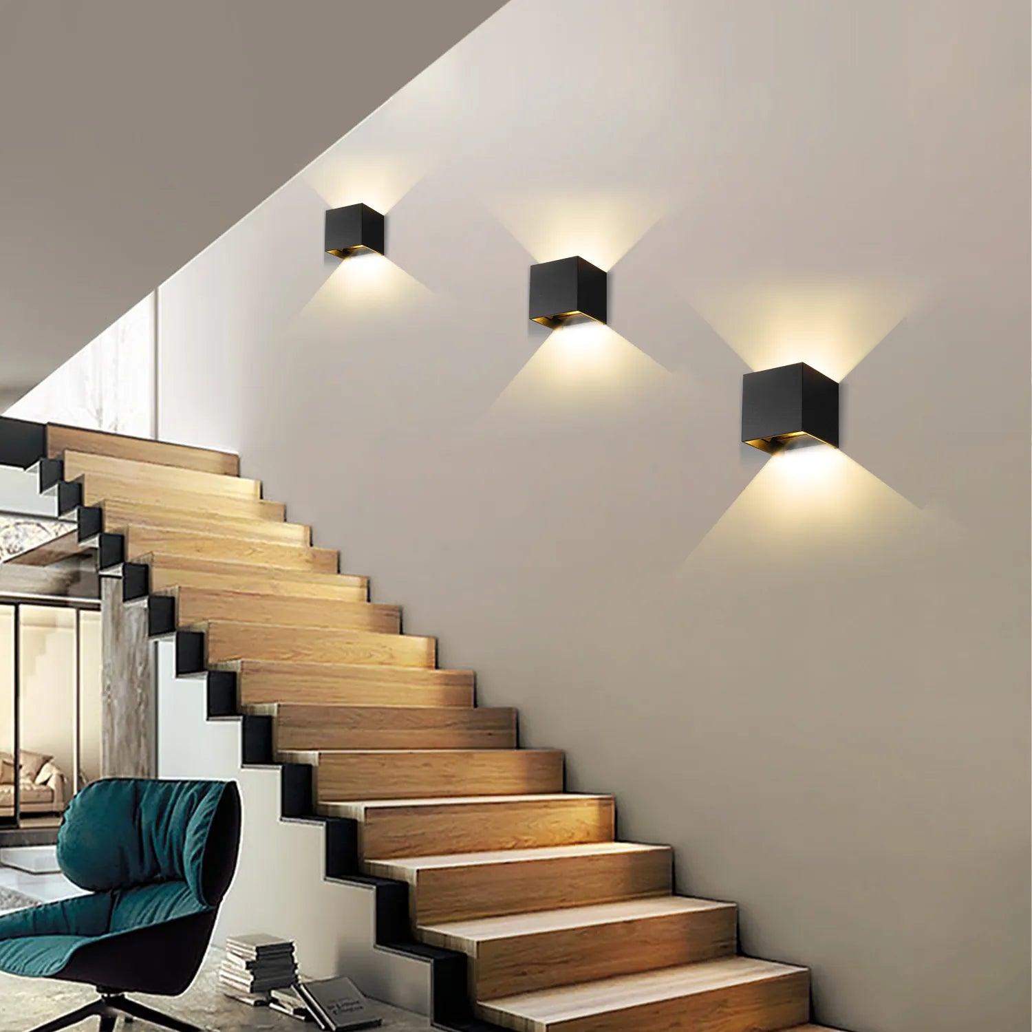 Maliben | Zenglow Luxe Wall Lamp With Motion Sensor For Smart Lighting