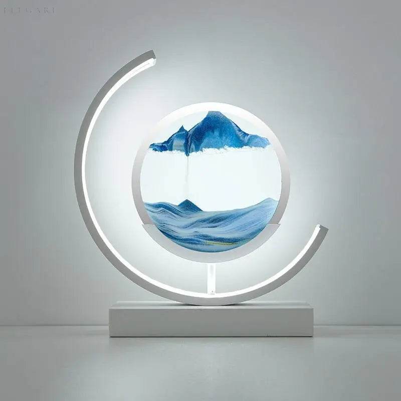 Maliben | Zenscape Harmony Lamp – Atmospheric Lighting With Moving Sand Artwork