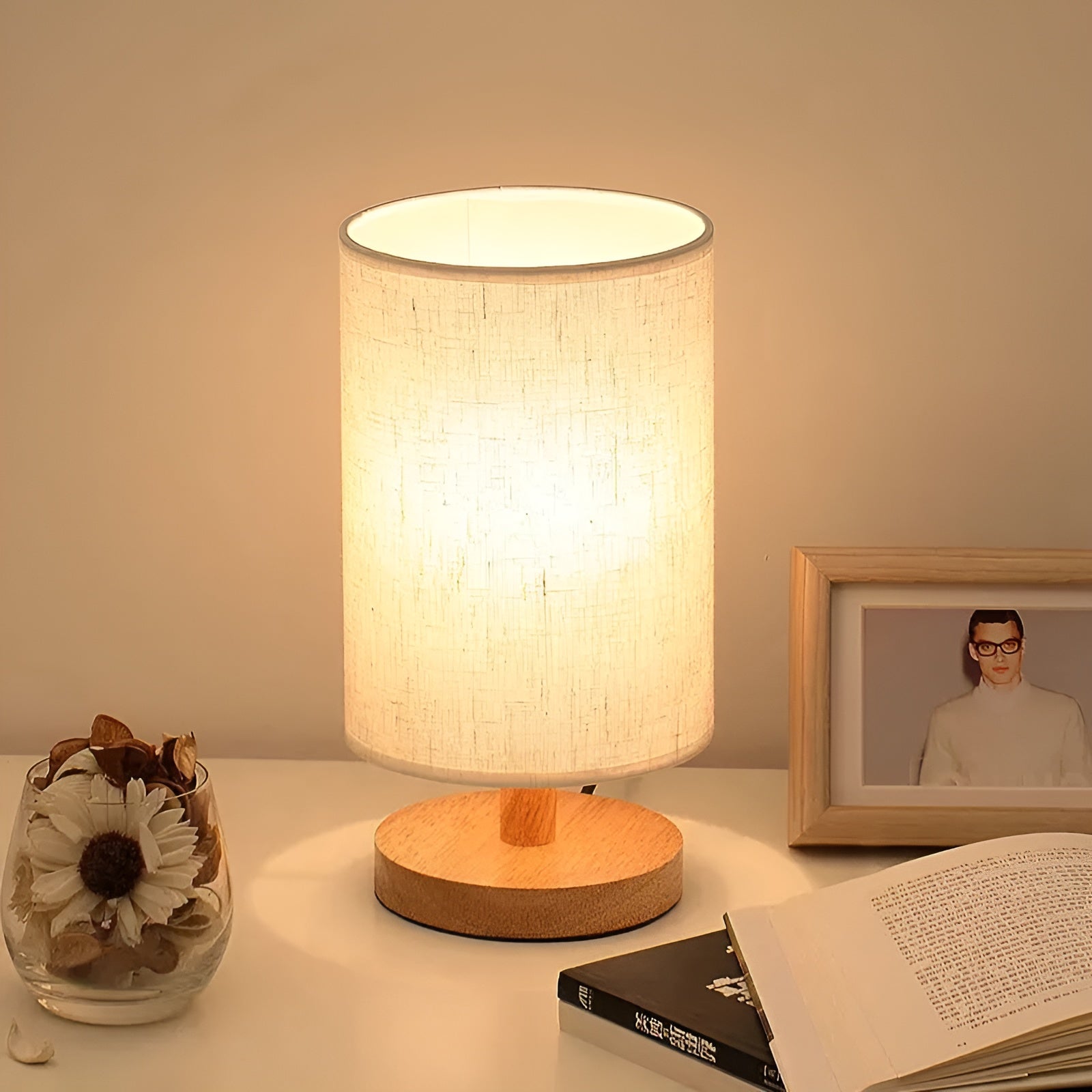 Maliben | Elegant Zenshade Led - Table Lamp For Luxury Bedroom Lighting