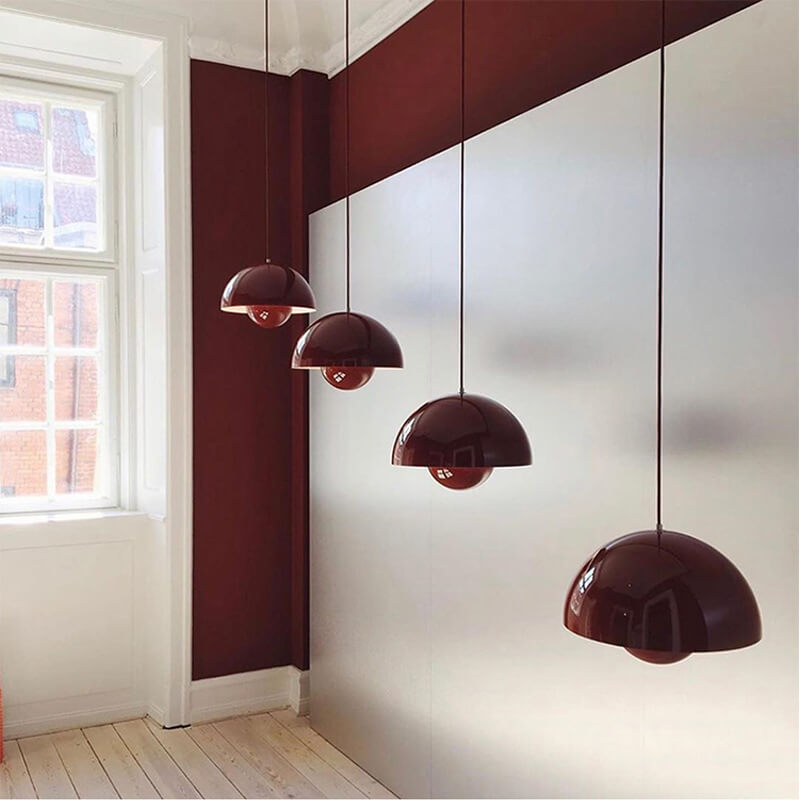 Maliben | Zenithsphere Modern Pendant Lamp Half Sphere Shape