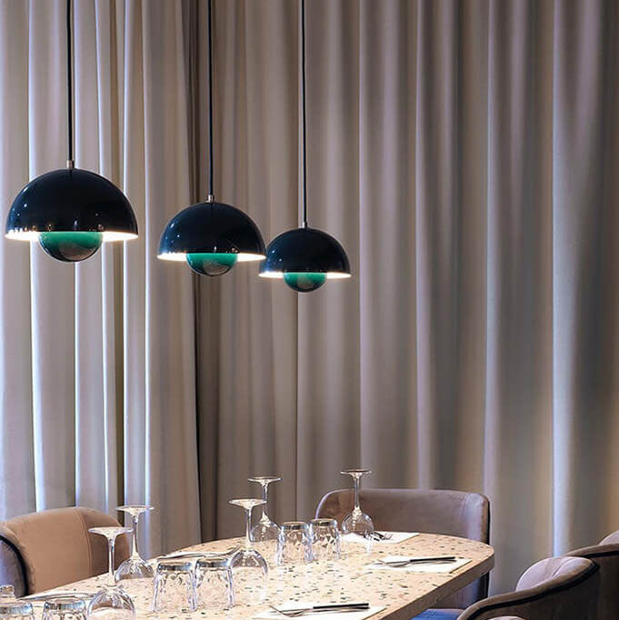 Maliben | Zenithsphere Modern Pendant Lamp Half Sphere Shape