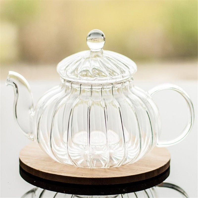 Maliben | Crystal Clear Glass Teapot Set