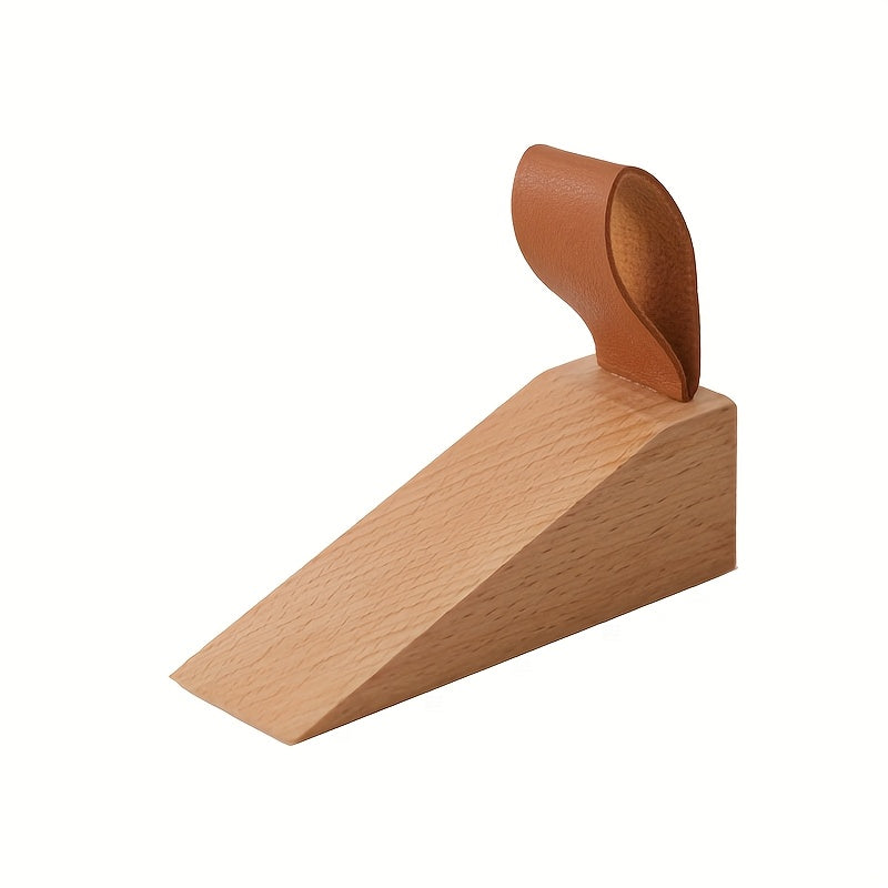Maliben | Nordgrip Wooden Doorstop – Scandinavian Design With Non-Slip Base