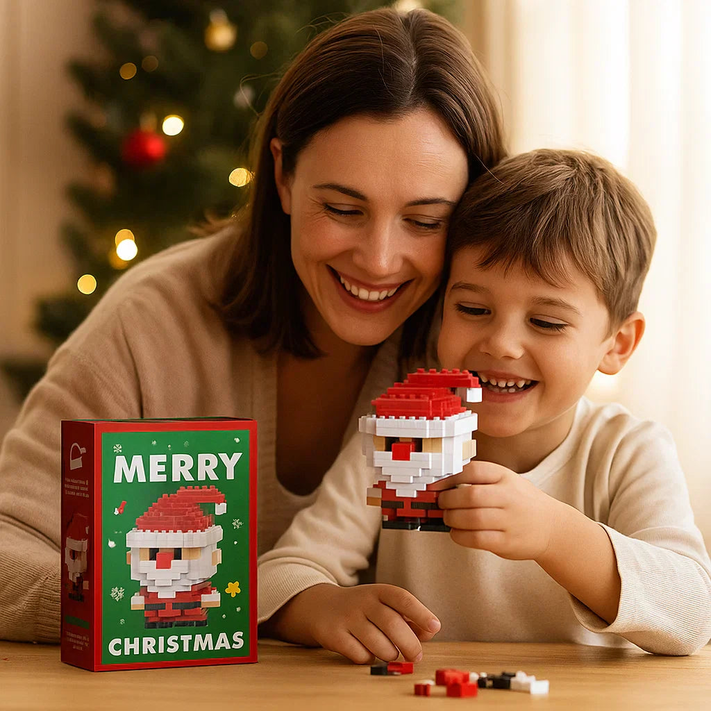 Maliben | Creative Building Block Christmas Figures - Fun For The Whole Family