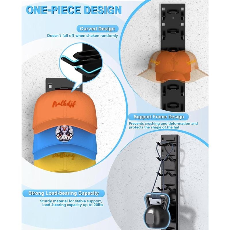 Maliben | Wall Mounted Hat Organizer