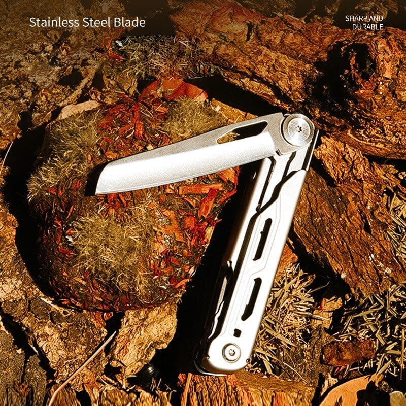 Maliben | Multitool Pocket Self-Locking Multi-Purpose Folding Knife