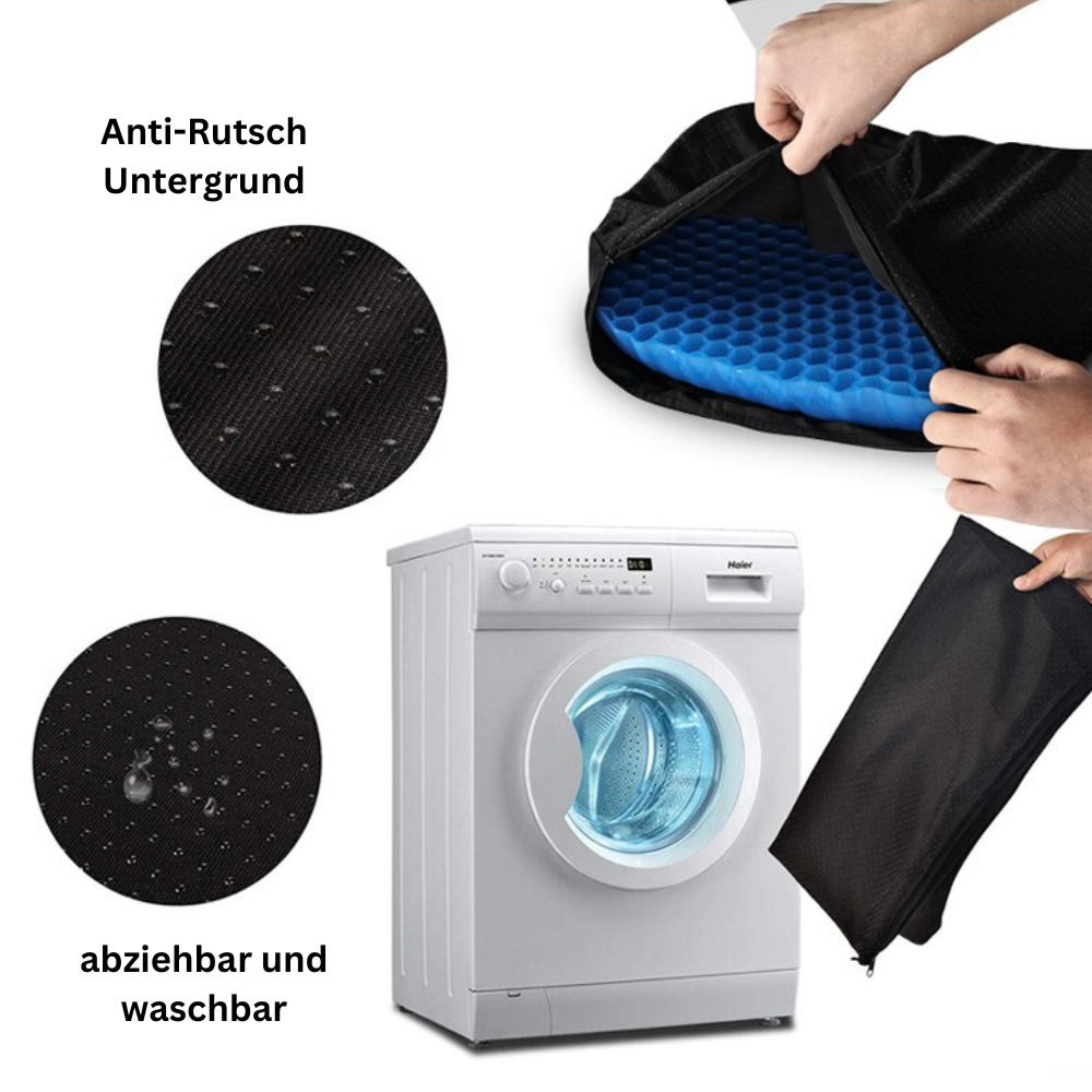 Maliben | Ergopad - Ergonomic Gel Seat Cushion