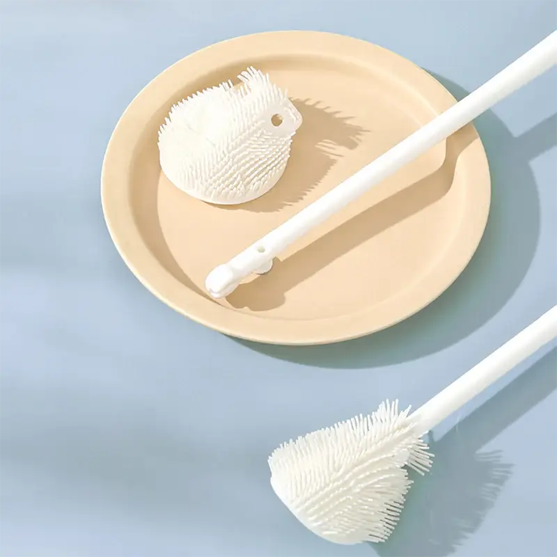 Maliben | All-Angle Bottle Brush — Experience Crystal-Clear Cleanliness That Makes Every Bottle Food-Safe! (4 Pieces)