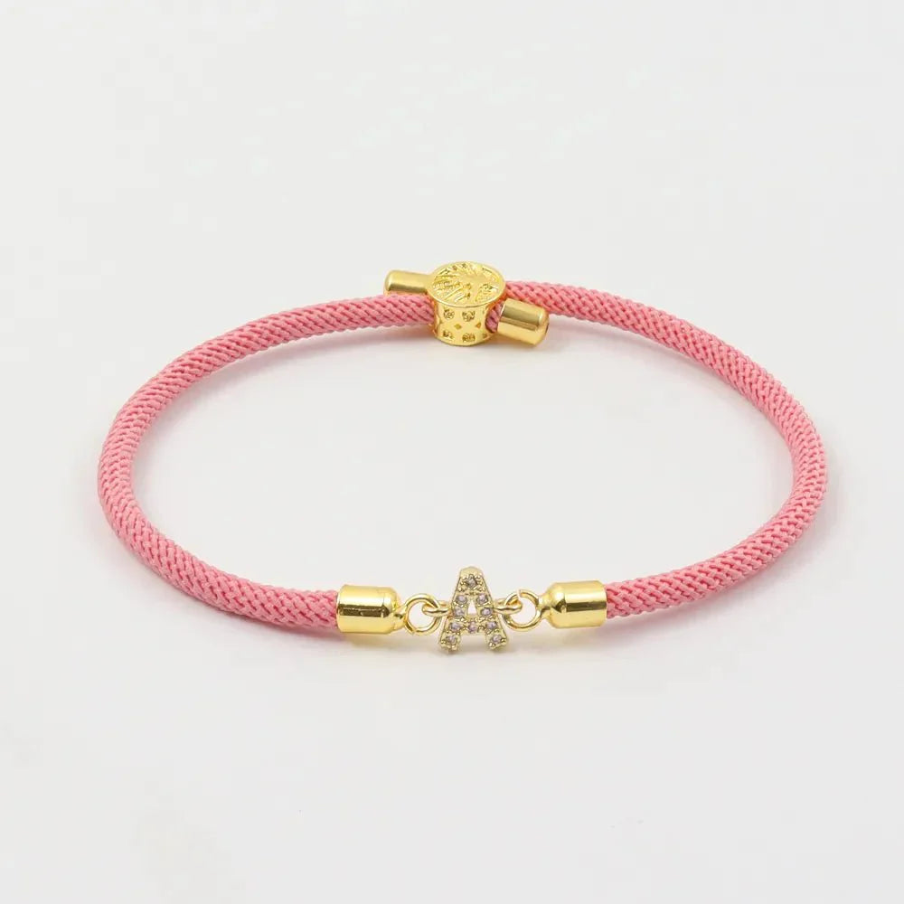 Maliben | Adjustable Letter Initial Bracelets