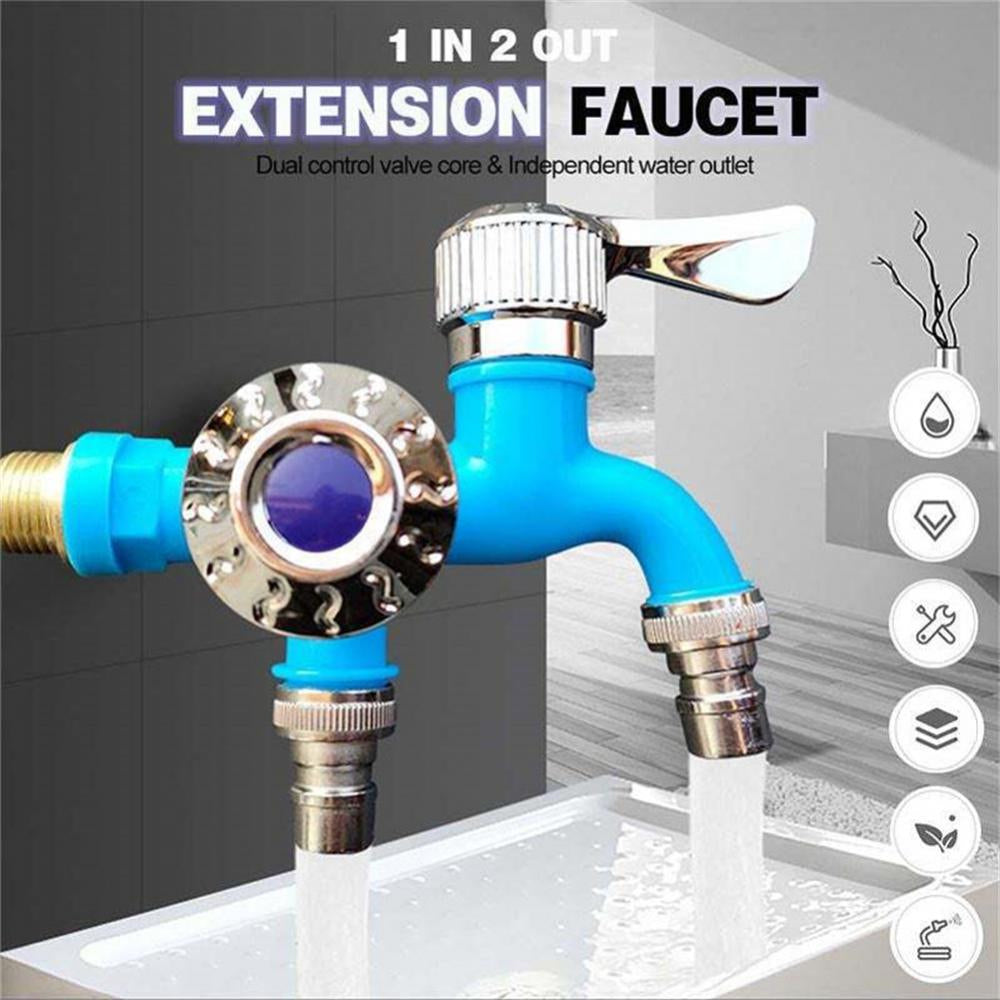 Maliben | Double Divider Universal Connector Faucet