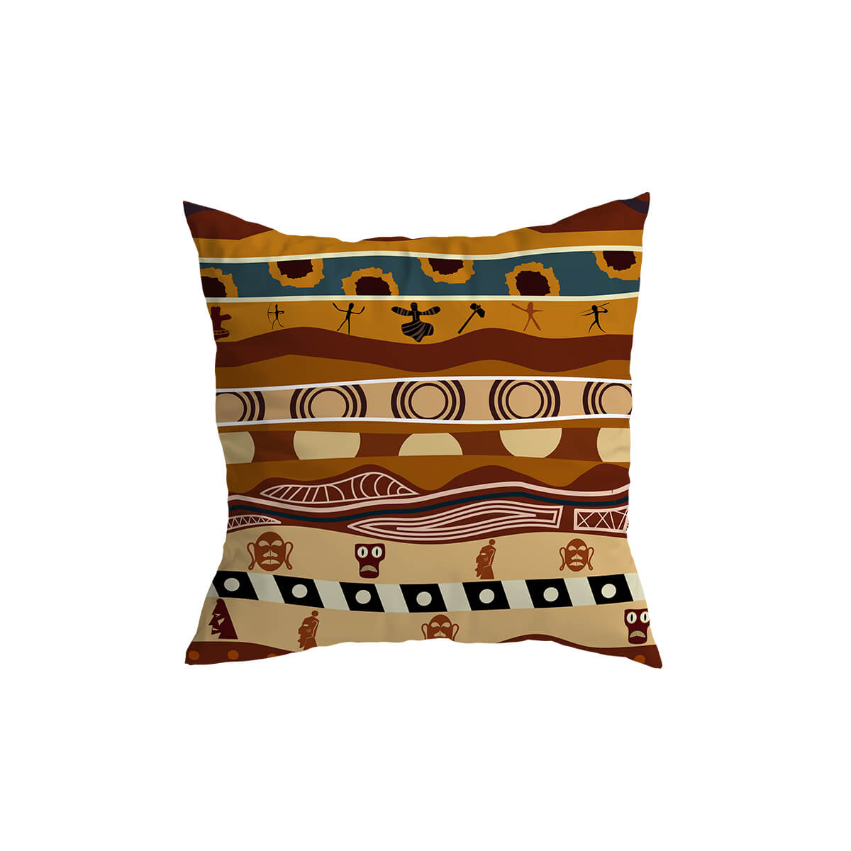 Maliben | Decorative Cushion With African Pattern