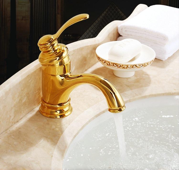 Maliben | Antique Brass Tap Bathroom Fixtures Faucet Sink Mixer Tap