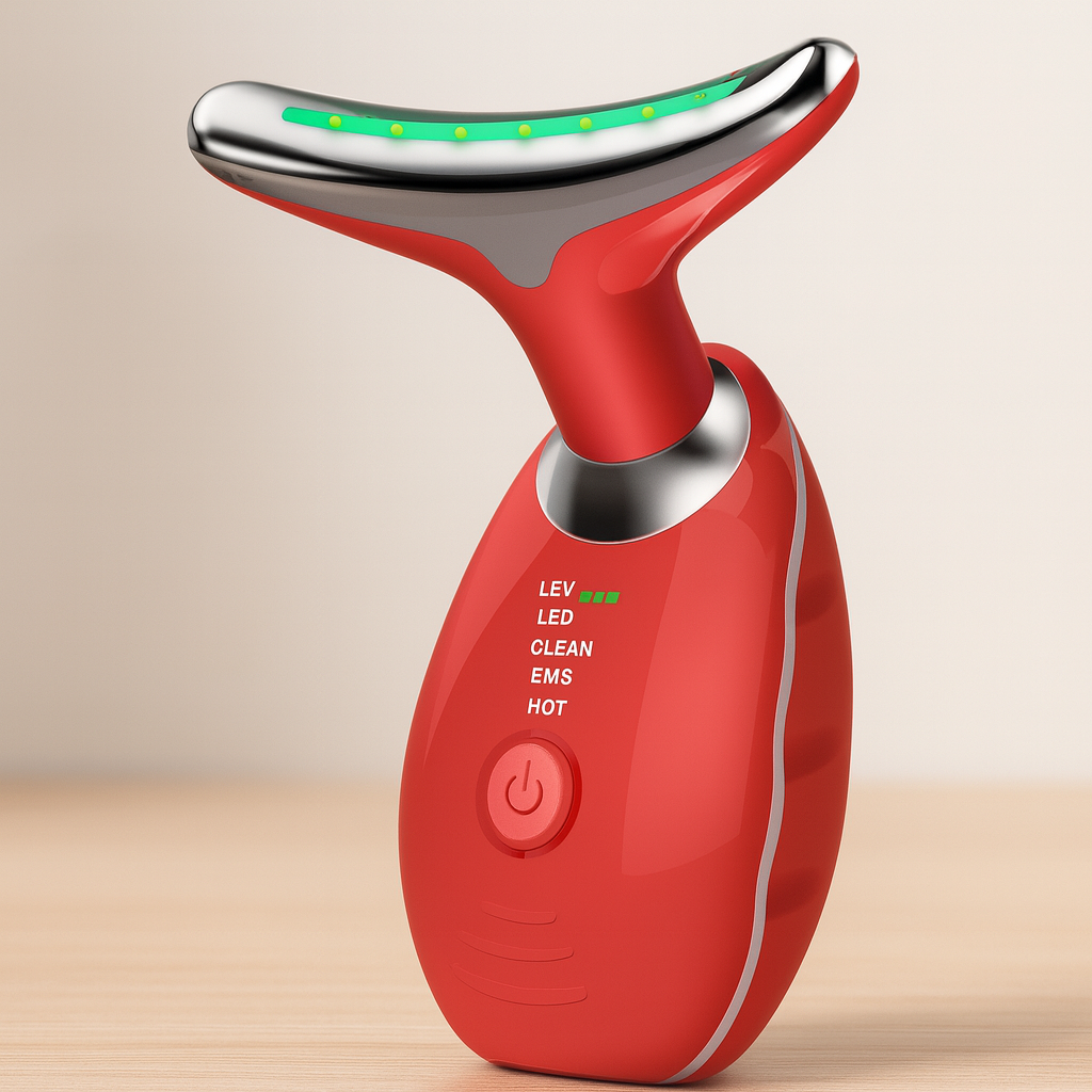 Maliben | Led Massage Device Against Wrinkles - Face And Neck