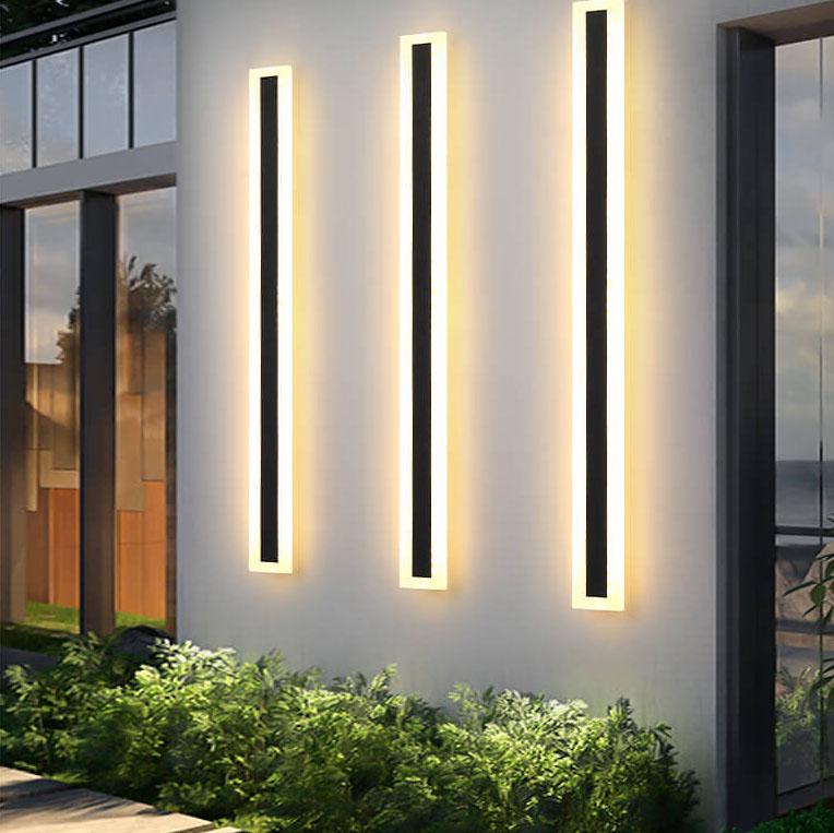 Maliben | Elegant Led Outdoor Wall Lamp - Modern Atmosphere And Style