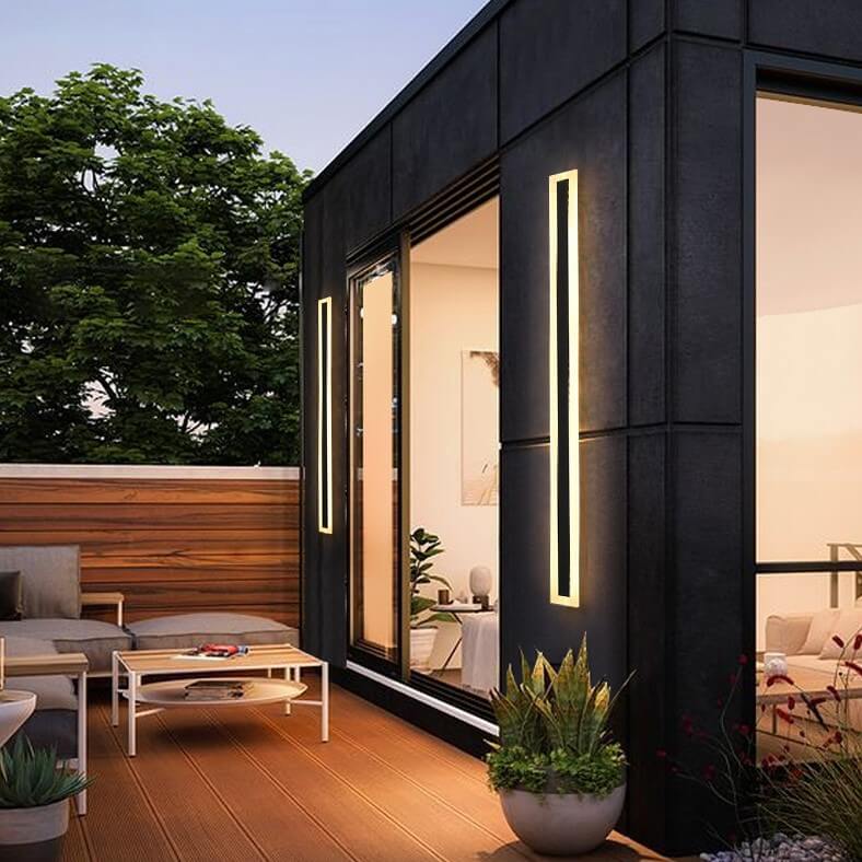 Maliben | Elegant Led Outdoor Wall Lamp - Modern Atmosphere And Style