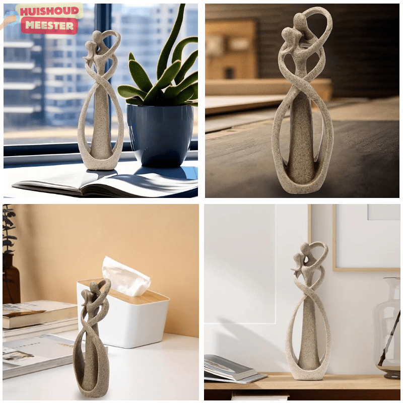 Maliben | Armonia Embrace Sculpture – Artistic Symbol Of Love, Connection, And Timeless Elegance