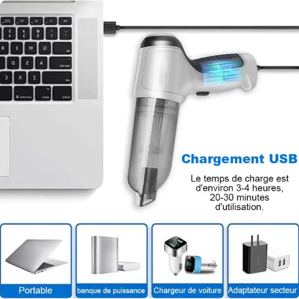 Maliben | Wireless Powerful Car Vacuum Cleaner