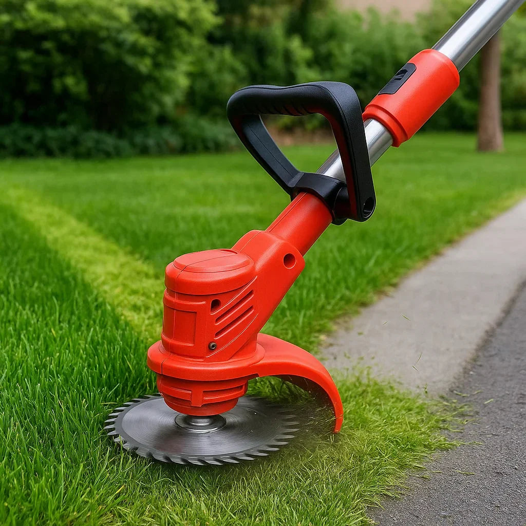 Maliben | Cordless Grass Trimmer With Adjustable Cutting Width For Lawn Care & Garden Maintenance