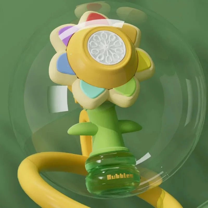 Maliben | Bubbleblossom | Magical Bubble Fun - Automatic Sunflower Bubble Machine