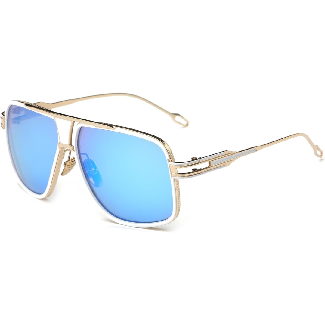 Maliben | Men’S Aviator Sunglasses With Alloy Frame And Uv Protection