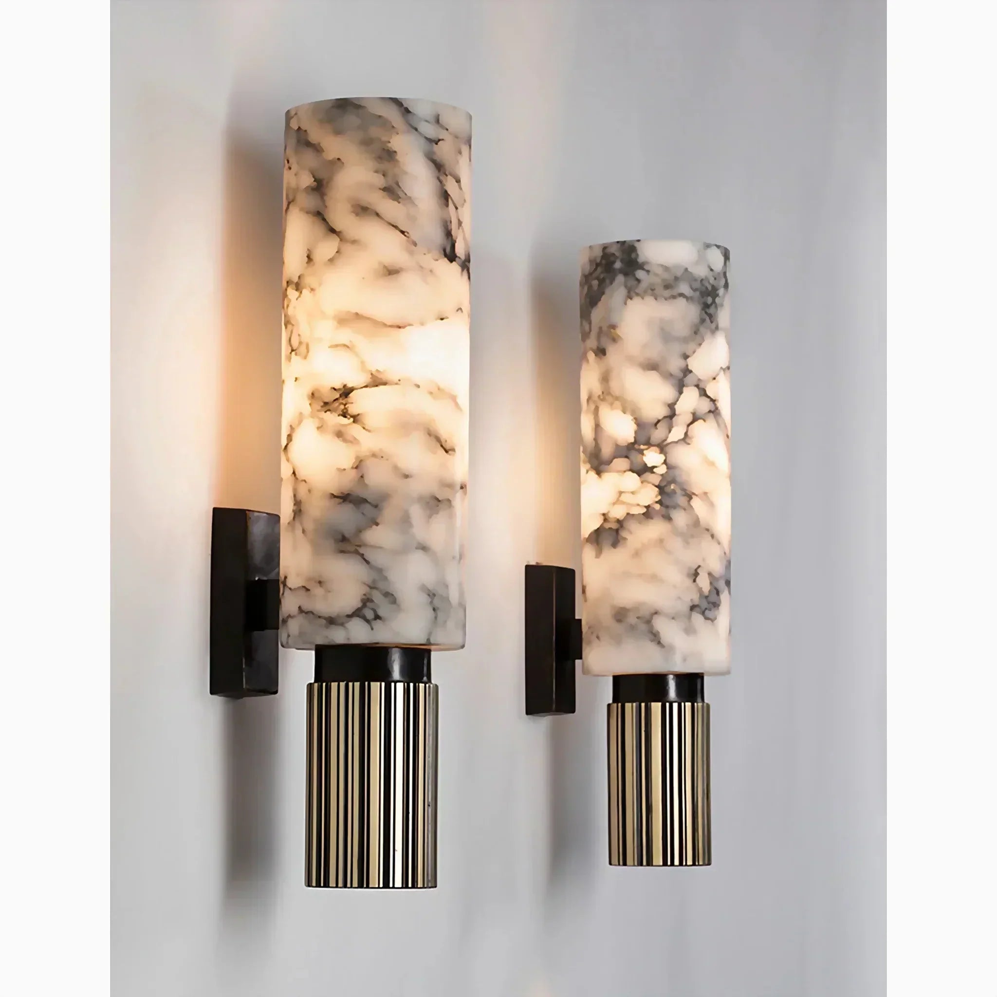 Maliben | Stylish Marble Wall Lamp - For Luxury And Atmospheric Interior