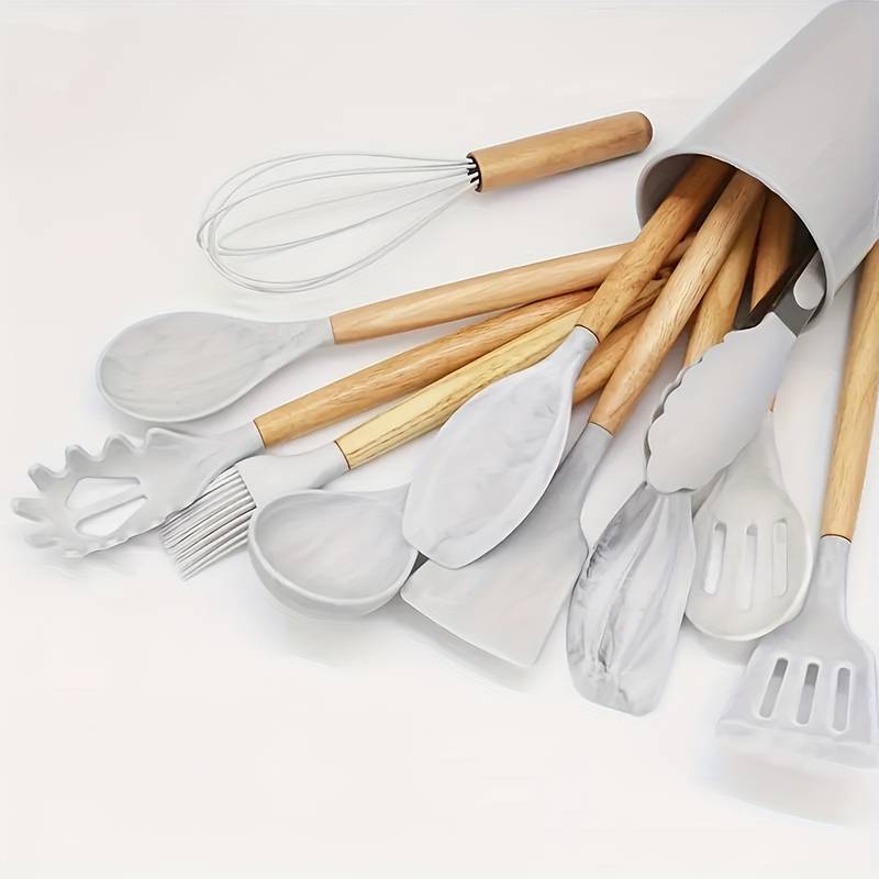 Maliben | Silicone Kitchen Tools Set – Heat Resistant and Scratch Resistant