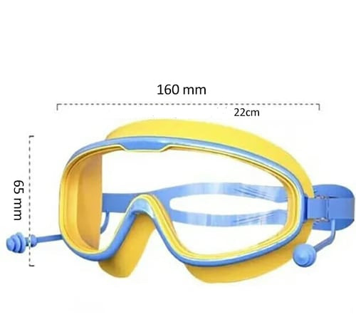 Maliben | Child-Friendly Swimming Goggles With Large Frames & Anti-Fog System