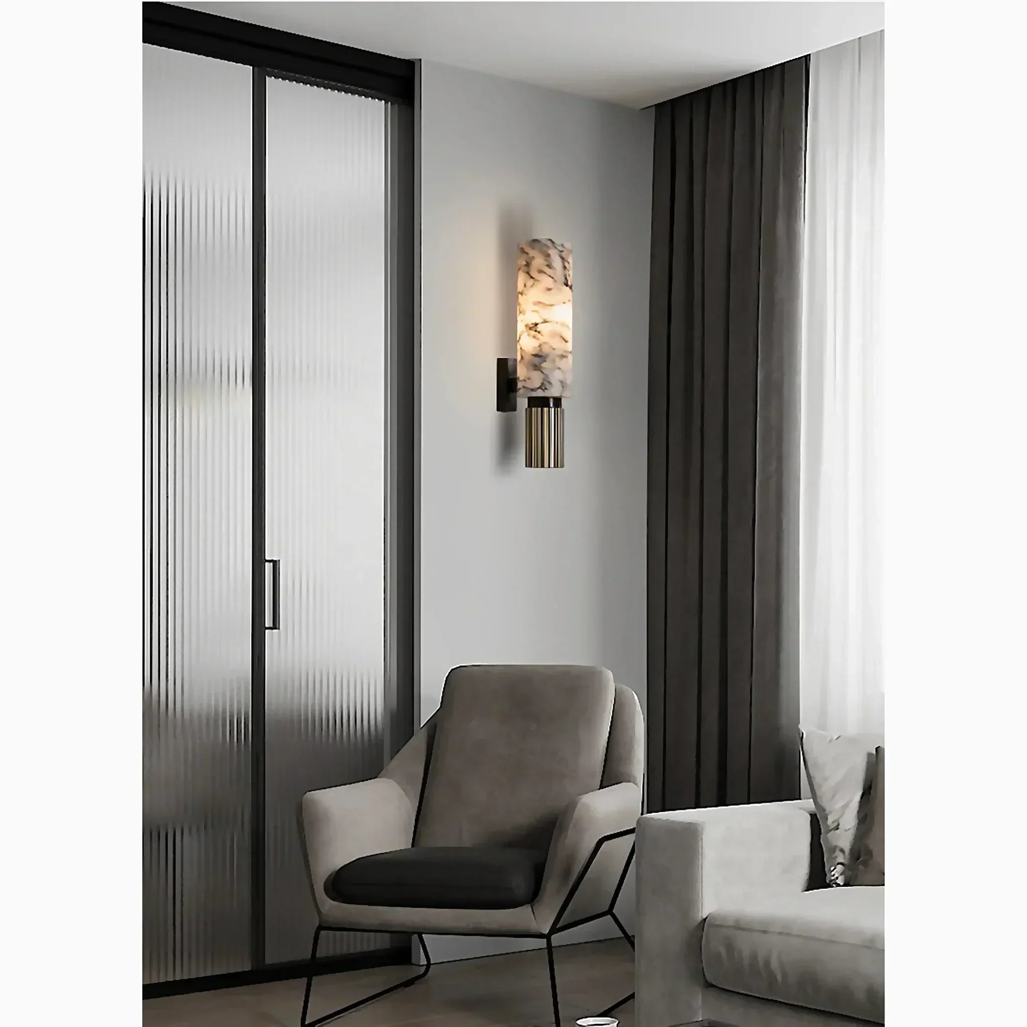 Maliben | Stylish Marble Wall Lamp - For Luxury And Atmospheric Interior