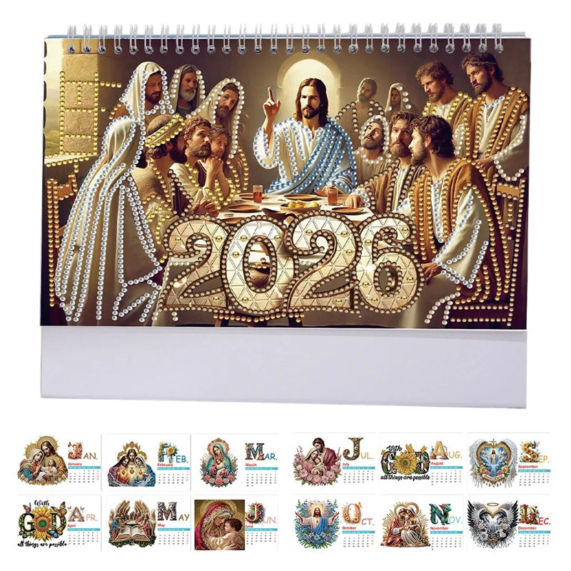 Maliben | Glimmercraft - Shiny 2026 Diy Calendar To Beautify Your Workspace