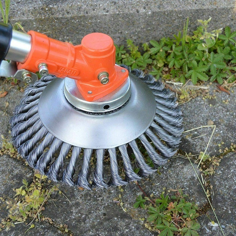 Maliben | Universal Steel Wire Trimmer Brush Head