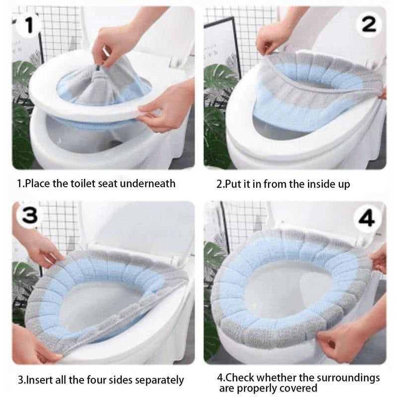 Maliben | Plush Toilet Seat Cover