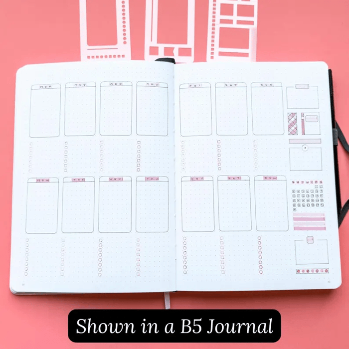 Maliben | Craftmaster Flexiline — Effortlessly Give Your Planner Ultimate Organization And Stylish Clarity!
