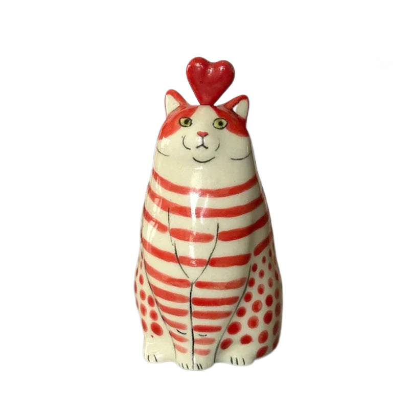 Maliben | Polka Dot Cat Vase
