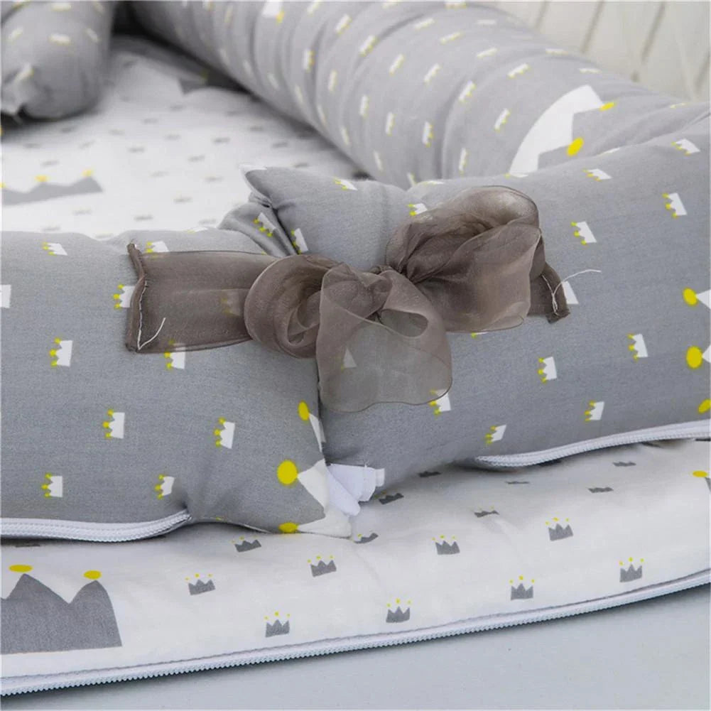 Maliben | Portable And Foldable Baby Bed With Pillow
