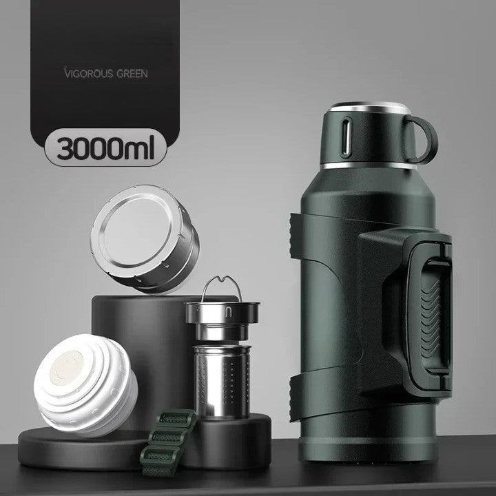 Maliben Stainless Steel Heavy Duty Travel Hiking Thermos