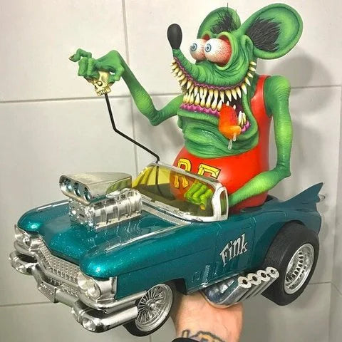 Maliben | Rat Fink Collectible Model Toy Halloween Decoration