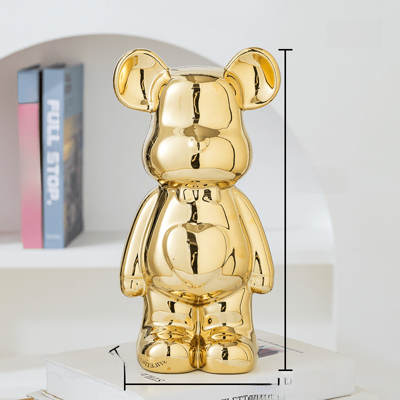 Maliben | Elegant Teddy Bear Figure For Modern Decoration