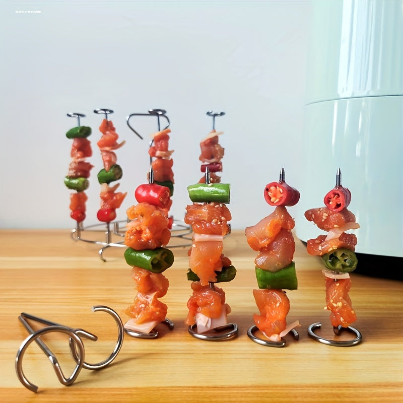 Maliben | Grillmeisterx Turbo Skewers — Perfect, Juicy Skewers Without Twisting Stress For Your Ultimate Barbecue Party (10 Pieces)