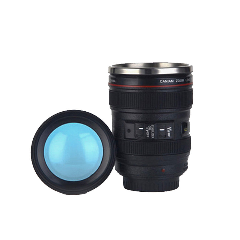 Maliben Camera Lens Inspired Insulated Cup Coffee Mug