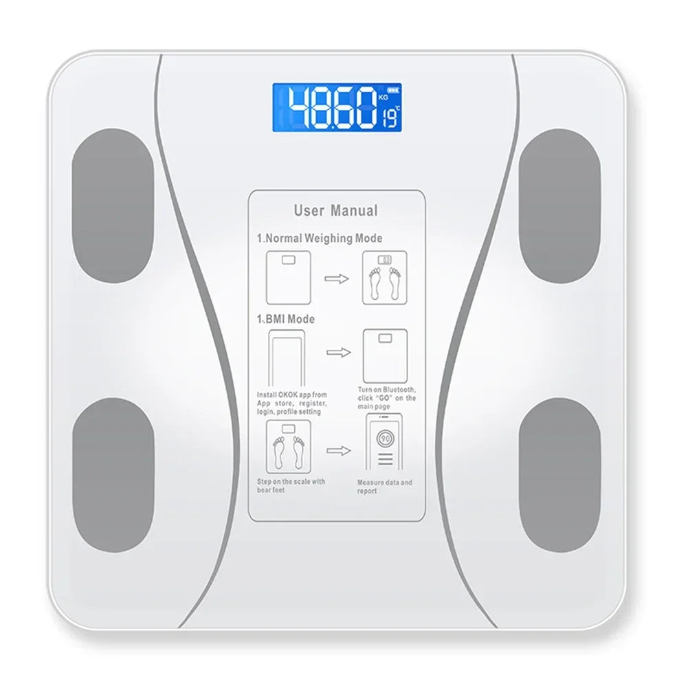 Maliben | Scale Impedance Meter - Accurate Fat Percentage And Bmi