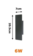 Maliben | Waterproof Led Strip - Outdoor Wall Light Ip65