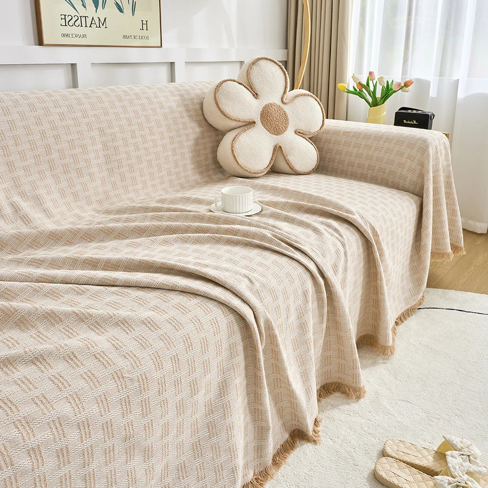 Maliben | Large Sofa Cover with Reversible Pattern Stylish Protection