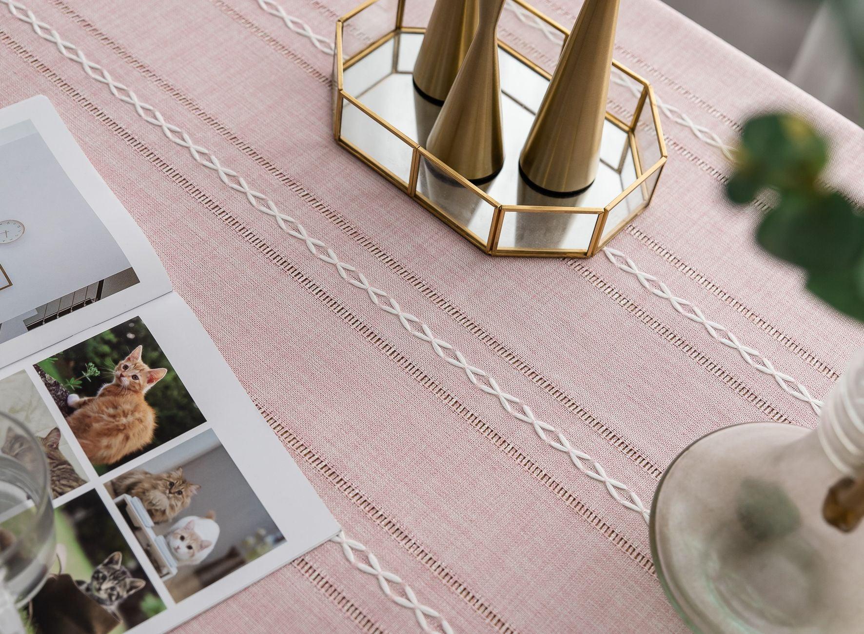 Maliben | Batillo Linen Tablecloth | Tablecloth, Indoor & Outdoor