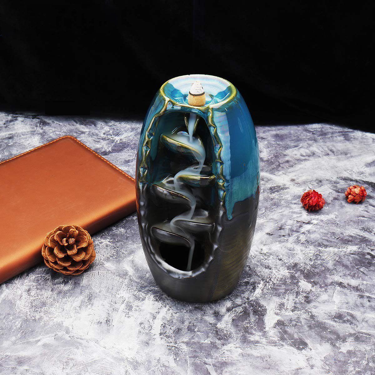 Maliben | Zenflow - Handcrafted Incense Holder With Fascinating Waterfall Incense Effect