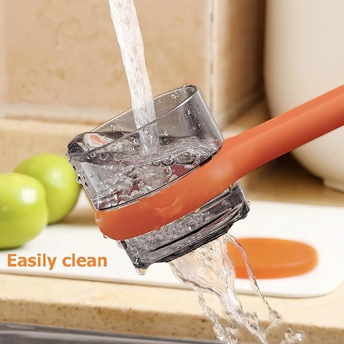 Maliben | Double-Sided Stainless Steel Blade Peeling Knife With Storage Box