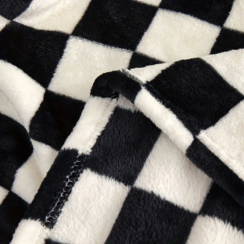 Classic Check Blanket – Soft and Warm Blanket for Sofa and Bedroom — Maliben home decor